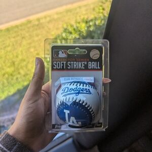 Dodgers Soft Strike Baseball - Blue and White